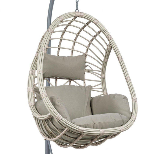 Sillón Colgante Balancín Exterior - Gris-ivvidek