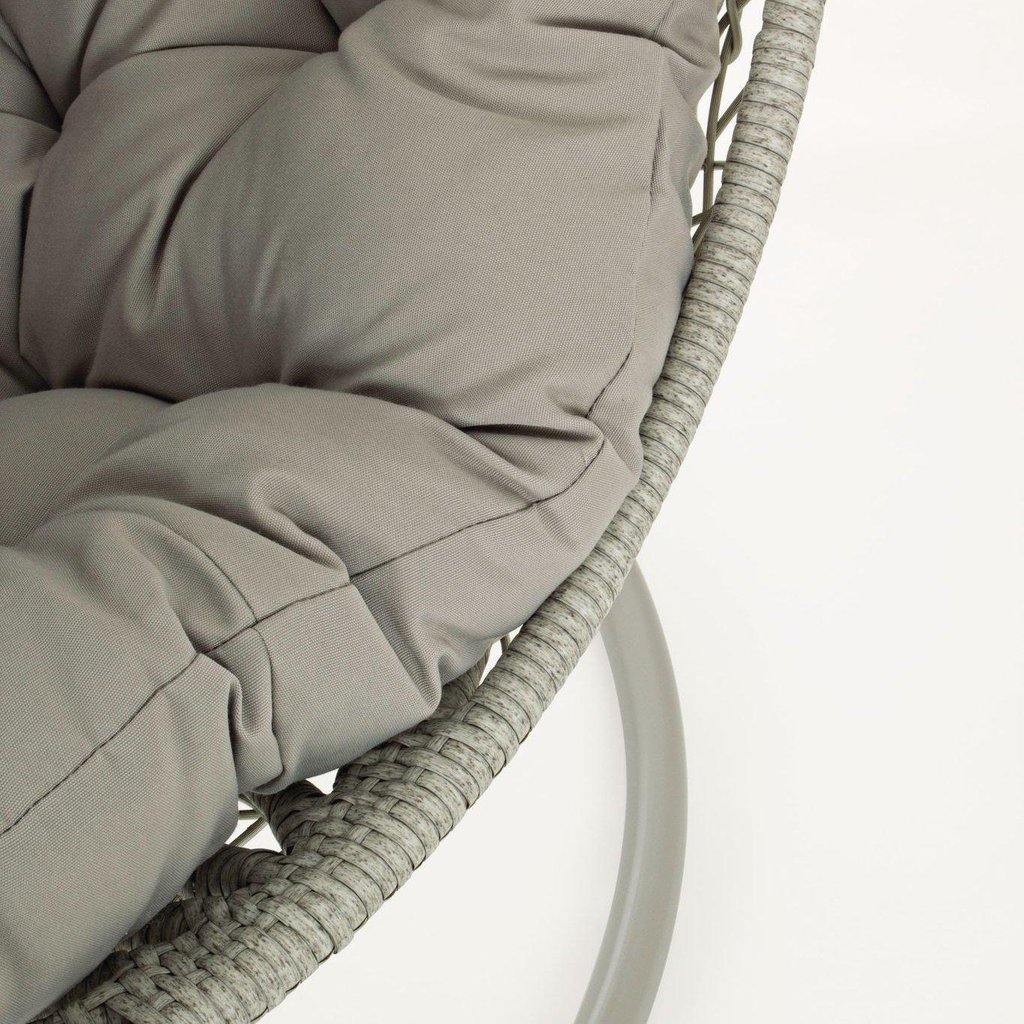 Sillón Colgante Balancín para Exterior - Gris-ivvidek