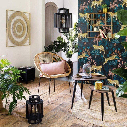 Sillón Ratan Natural "Keko" - 74 x 65 x 86cm-ivvidek