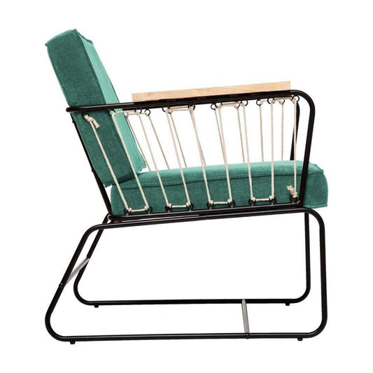 Sillón Terciopelo "Anzio" Verde-ivvidek