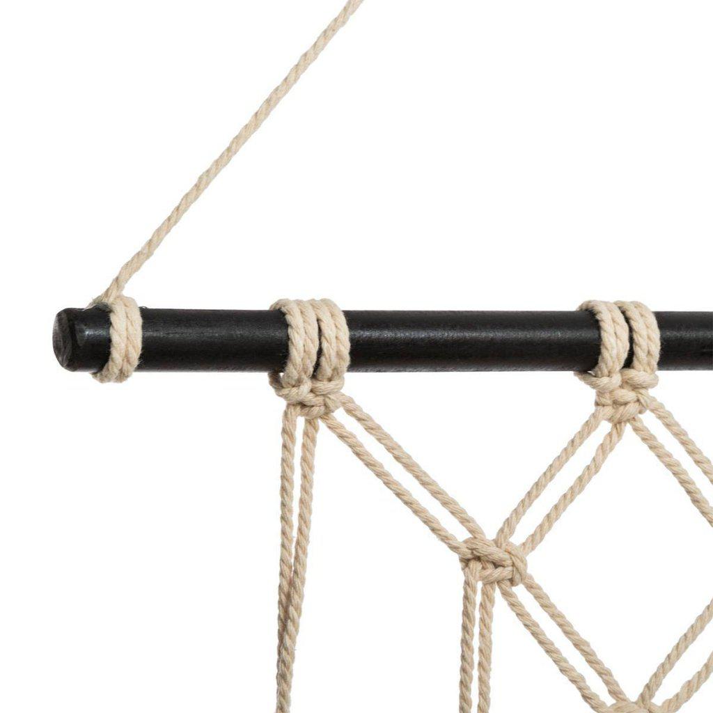 Tapiz decorativo "Macramé Hojas" - 45 x 68cm-ivvidek