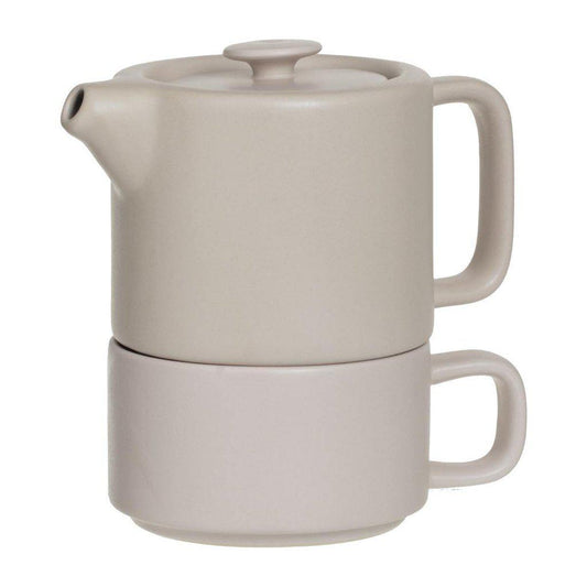 Tetera con Taza “Nordic” - Natural-ivvidek