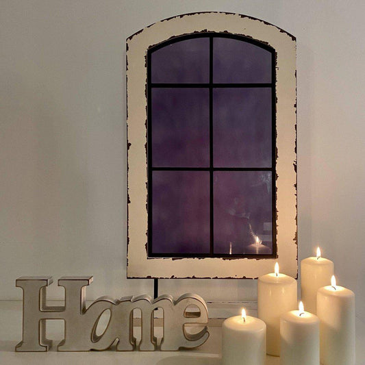 Ventana Decorativa Vintage - Blanco Roto-ivvidek