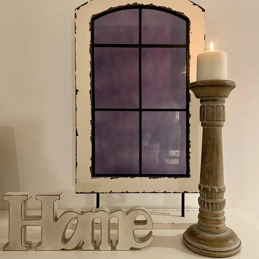 Ventana Decorativa Vintage - Blanco Roto-ivvidek