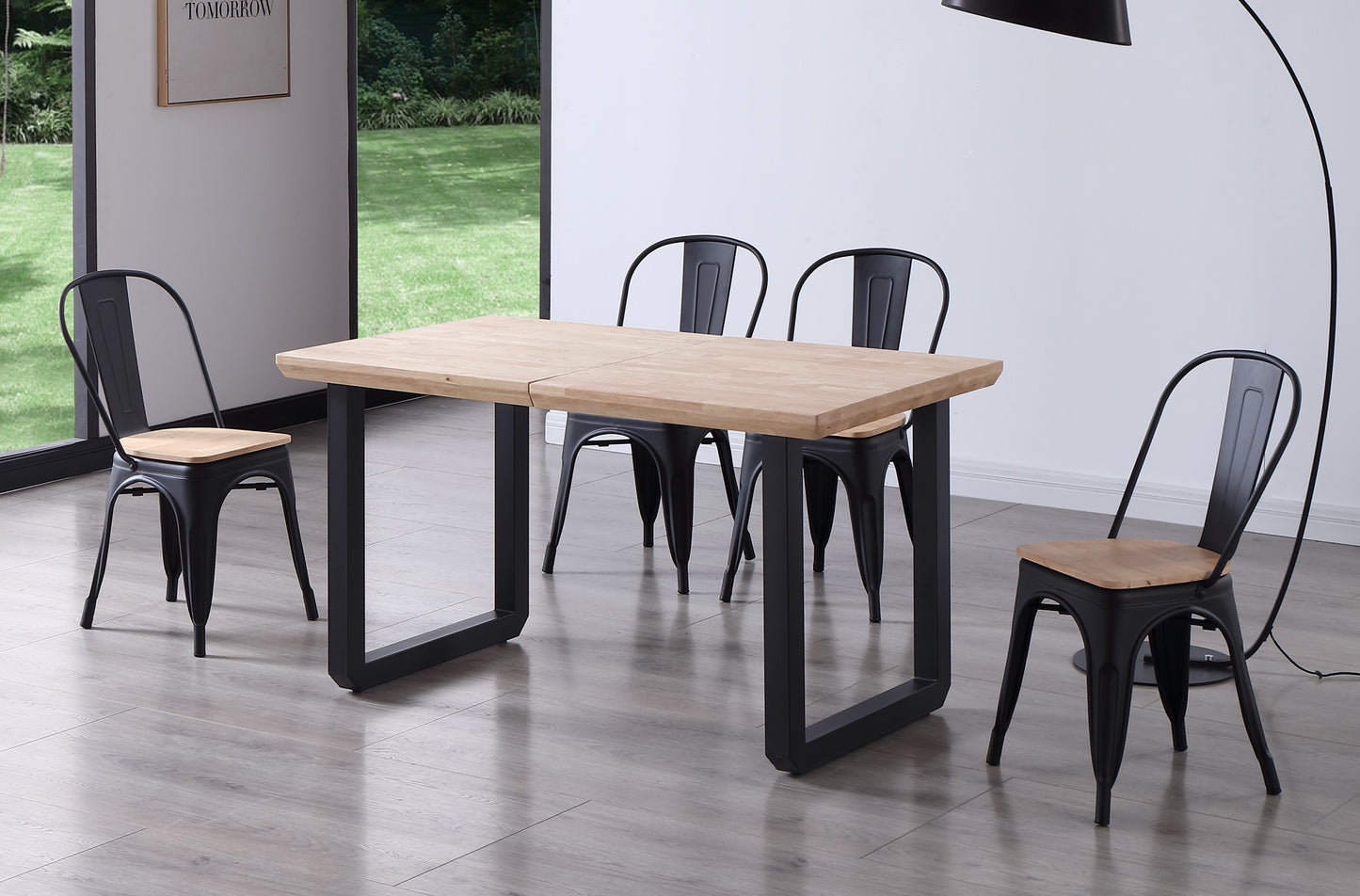 Mesa de Comedor Extensible de Madera Roble Nordish - "VAN"