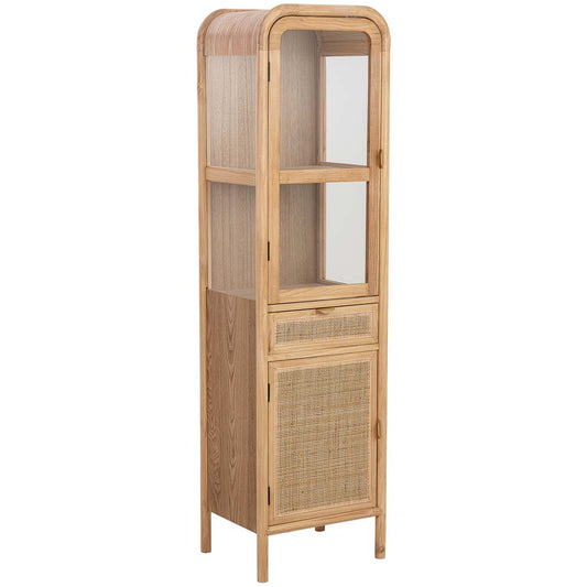 Vitrina de Madera y Ratán - "Nudo"