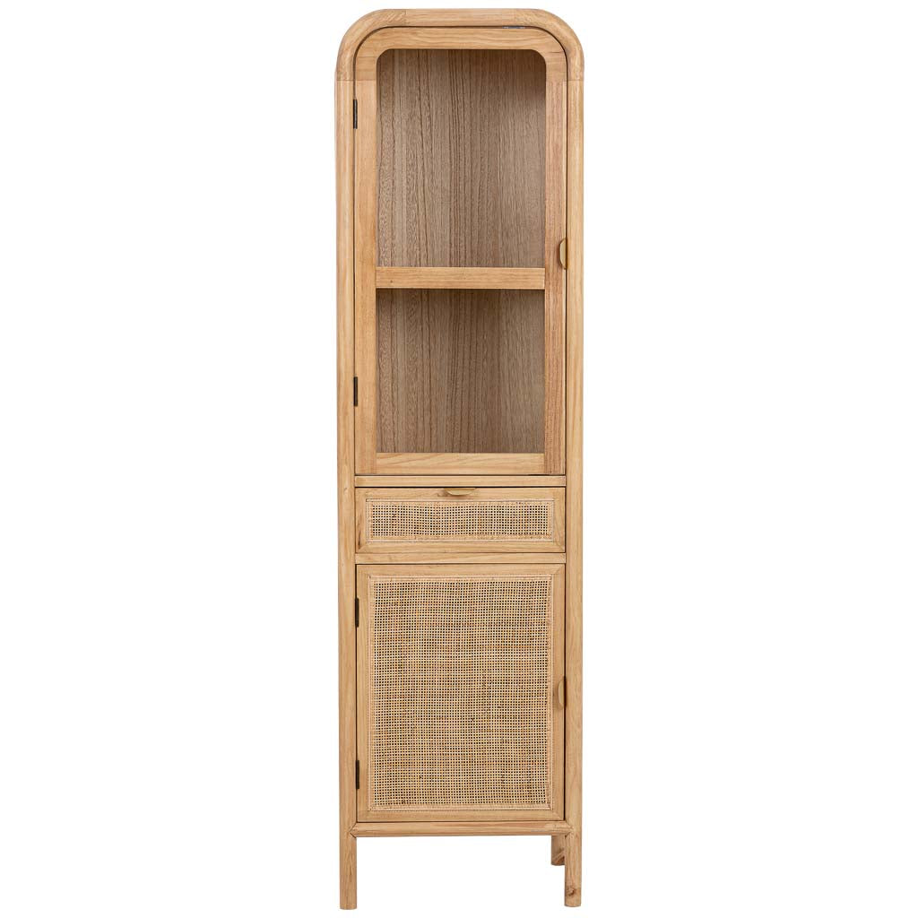 Vitrina de Madera y Ratán - "Nudo"