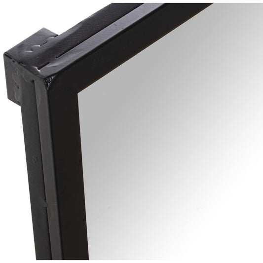 Espejo Ventana de Metal Negro "LOFT" - 80x80cm