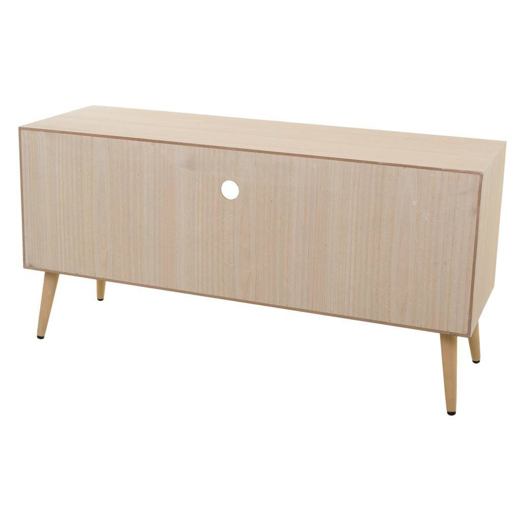 Mueble bajo de Madera y Ratán - "Trento"