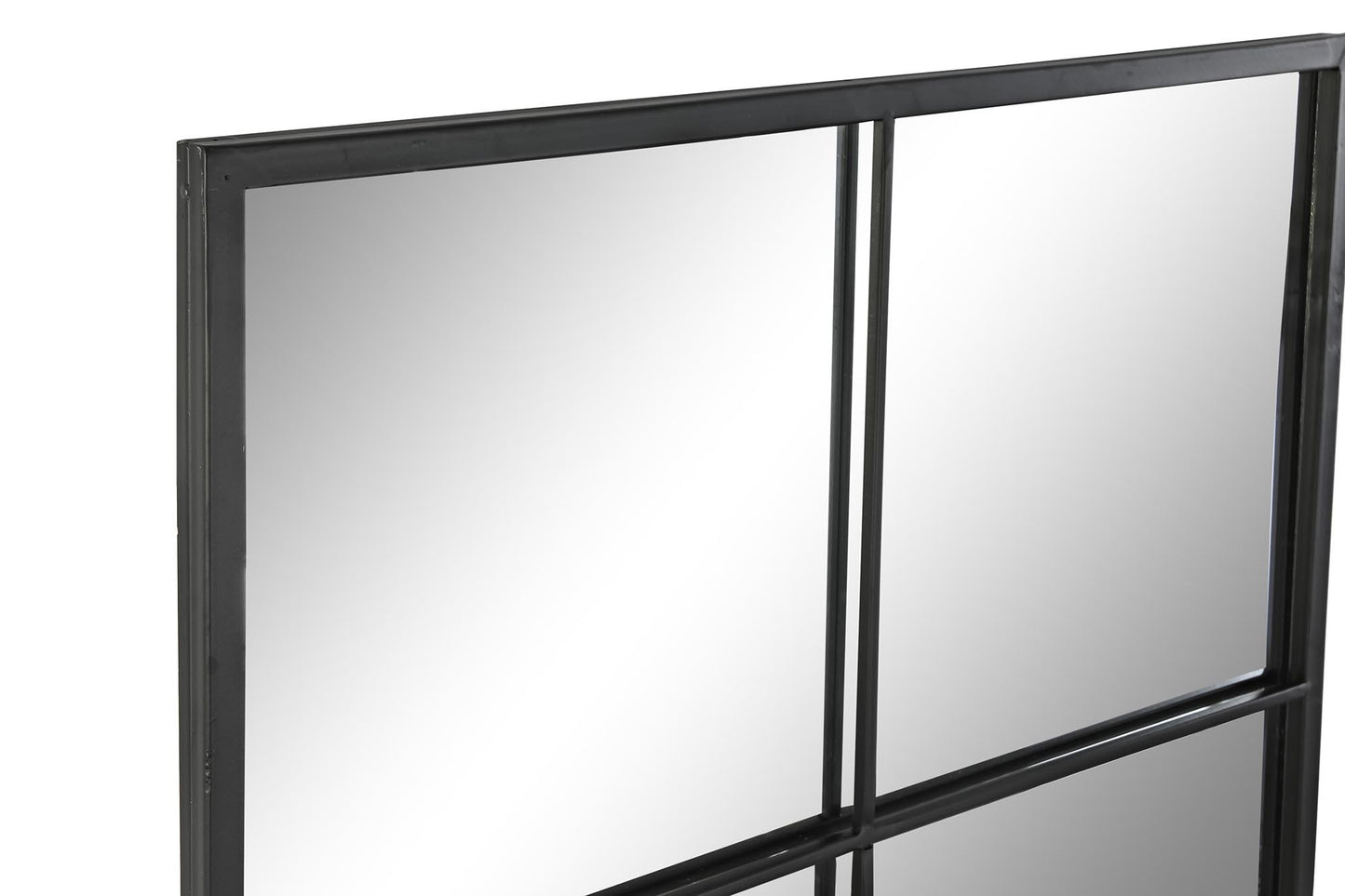 Espejo Ventana Negro de Metal - “NOE” - 150x60cm