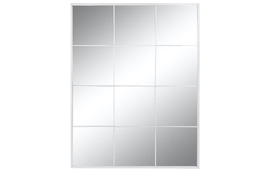 Espejo Ventana Blanco de Metal - “NOE” - 120x90cm