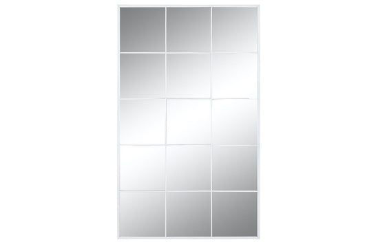 Espejo Ventana "NOE" de Metal Blanco - 150x90cm
