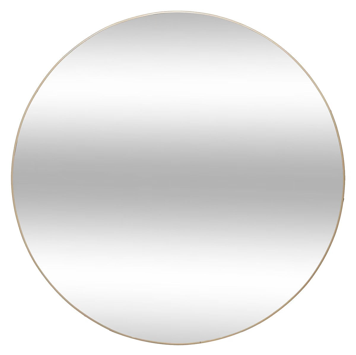 Espejo Dorado de Metal - “Alice” - Ø110cm