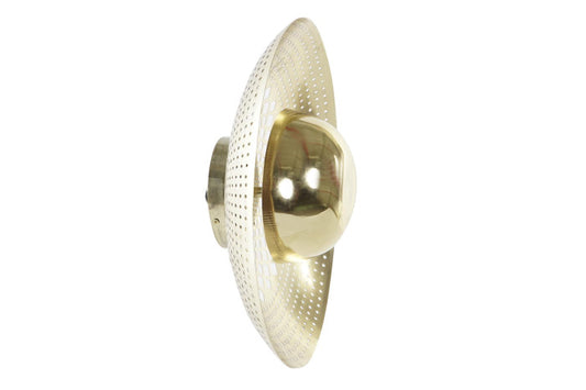 Aplique de Pared Dorado "Domo Luxe"