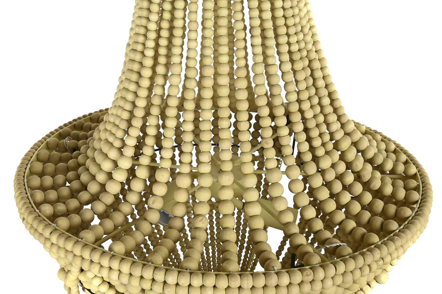 Lámpara de Techo de Bolas de Madera Natural – "Dream"