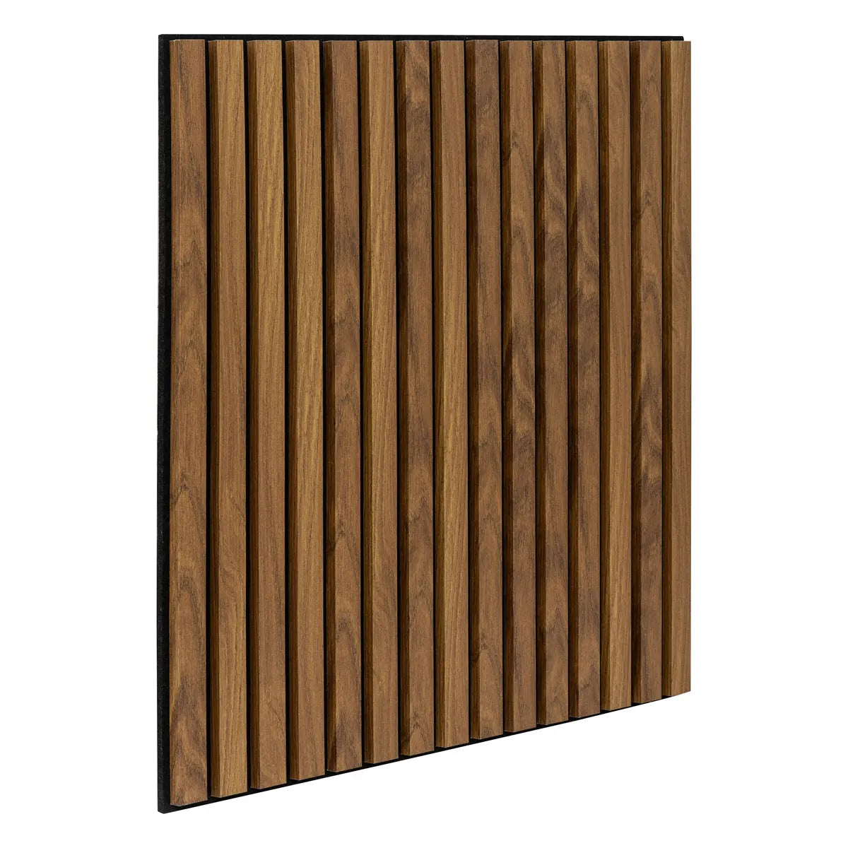 Panel Acústico Decorativo Madera Oscura "KOLVA" - 60 x 60cm