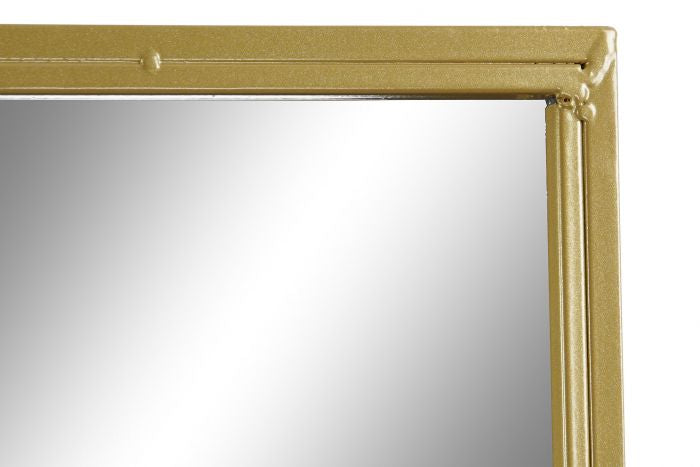 Espejo de Metal Dorado - “GLAM”