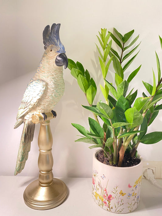 Figura Decorativa Papagayo Tropical