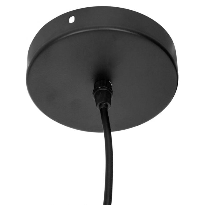 Lámpara de Techo de Cuerda Negra - “Etiel”