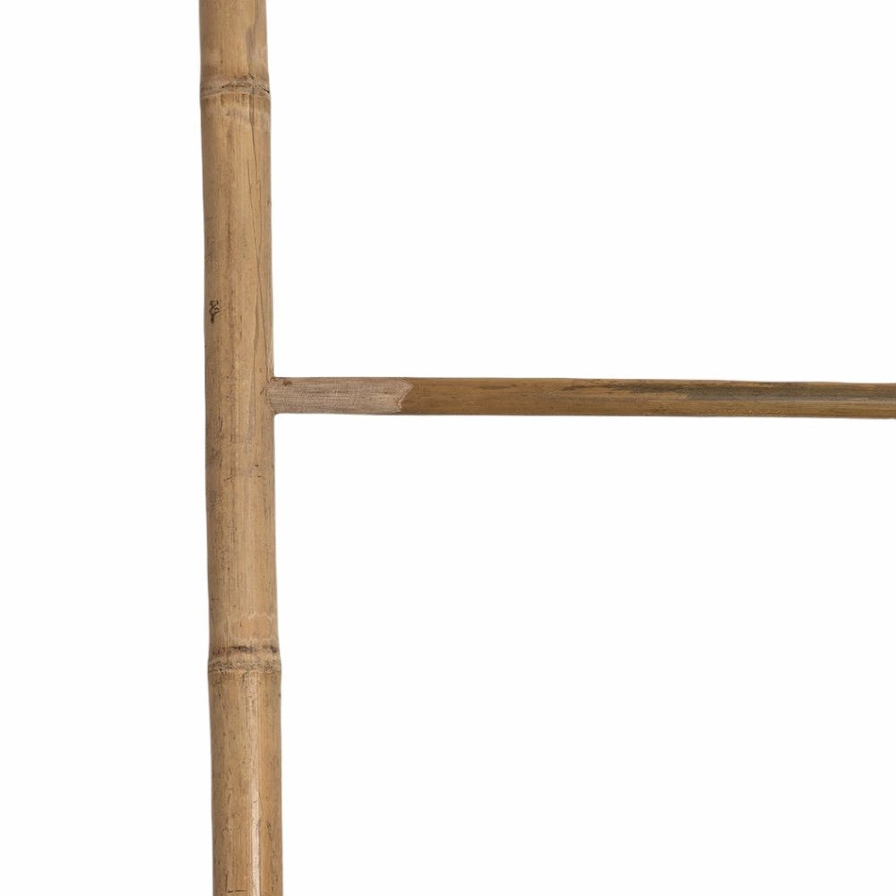 Escalera toallero de bambú 5 niveles - toallero de escala, bambú,  dimensiones 45x4x170 cm - 5Five