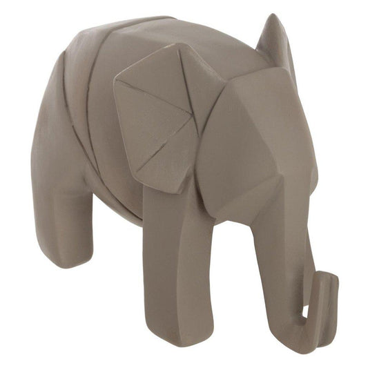 Figura Decorativa Elefante Gris - Espíritu de Origami-ivvidek