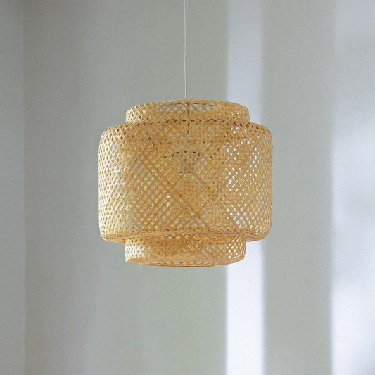 Lámpara de Bambú “Liby" - Ø40 x 38cm-ivvidek