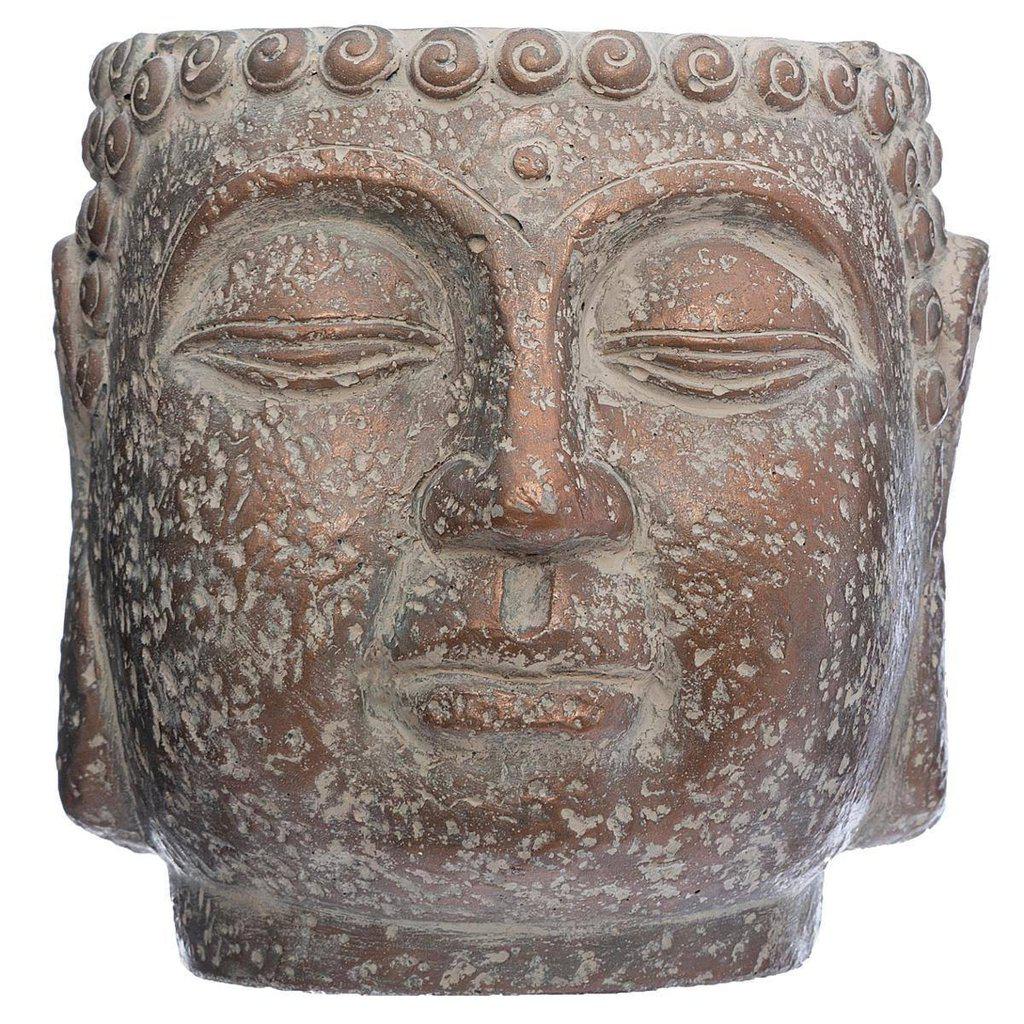 Macetero Buda de Cemento - 19,5 x 18cm-ivvidek