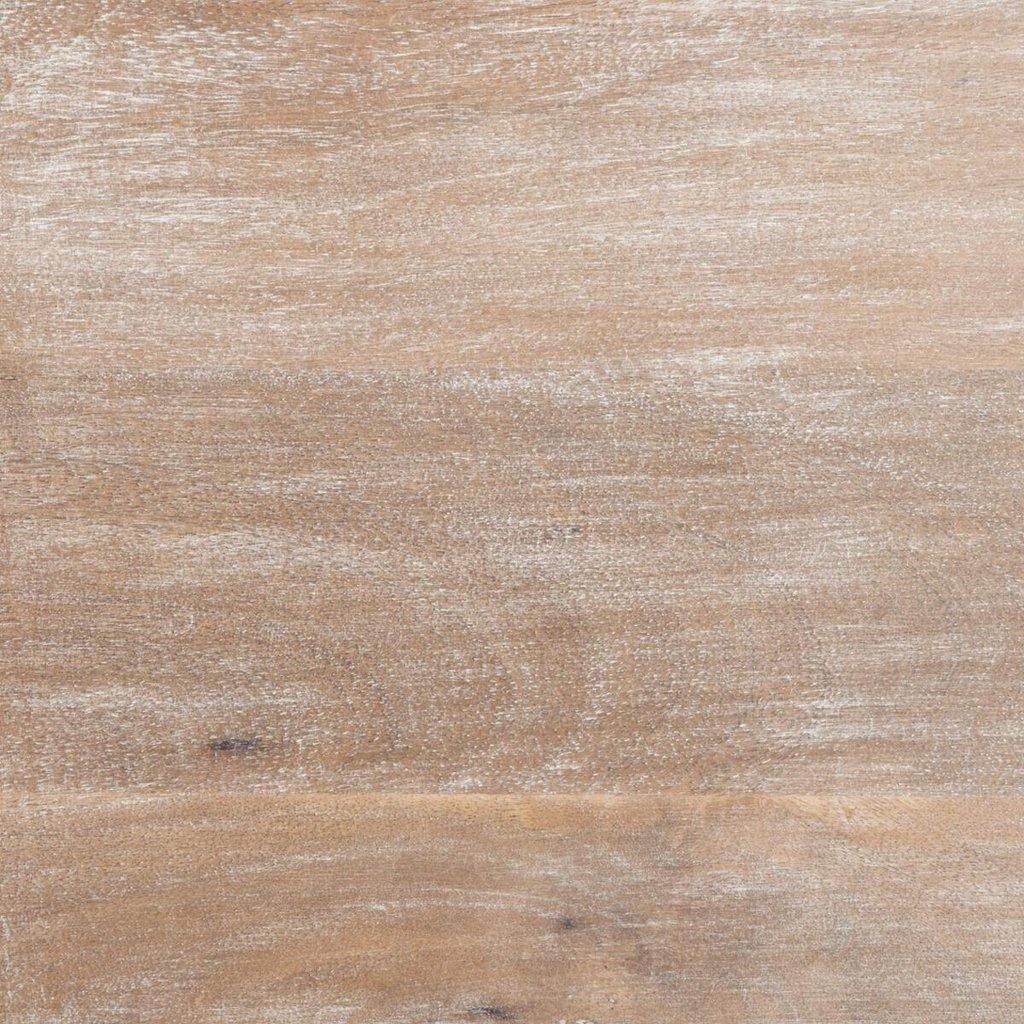 Aparador Tallado de Madera de Mango "Shirel” - 90x40x90cm-ivvidek