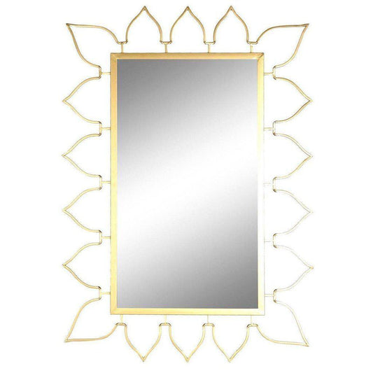 Espejo Dorado Glam de estilo Árabe - 70,5 x 103cm-ivvidek