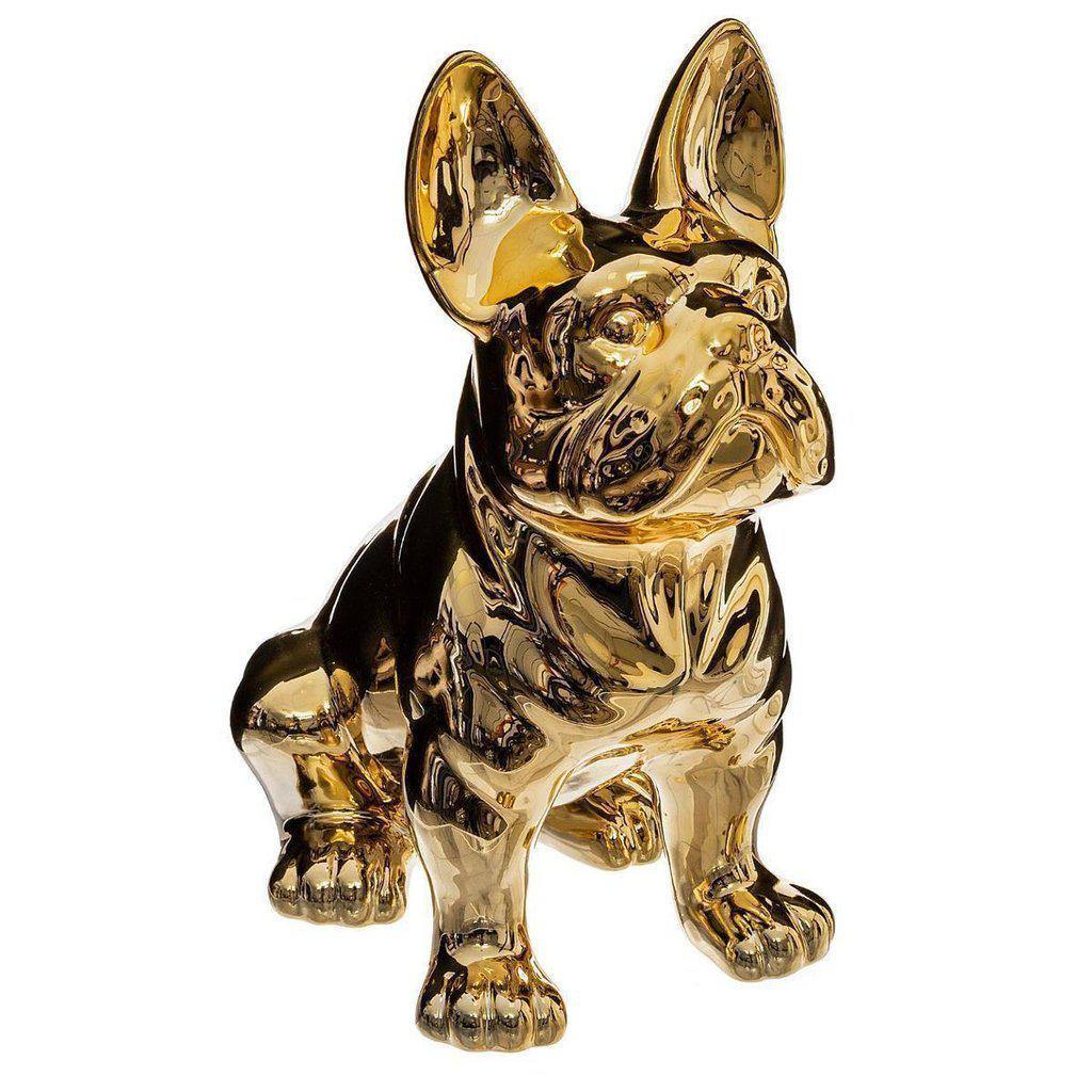 Figura Bulldog Dorado "Chic"-ivvidek
