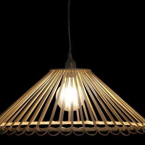 Lámpara de Ratán “SHINE” - Ø57cm-ivvidek